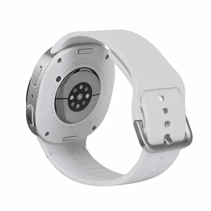 Samsung Galaxy Watch 8 3.81 cm (1.5") AMOLED 44 mm Digital 480 x 480 pixels Touchscreen Silver Wi-Fi GPS (satellite)