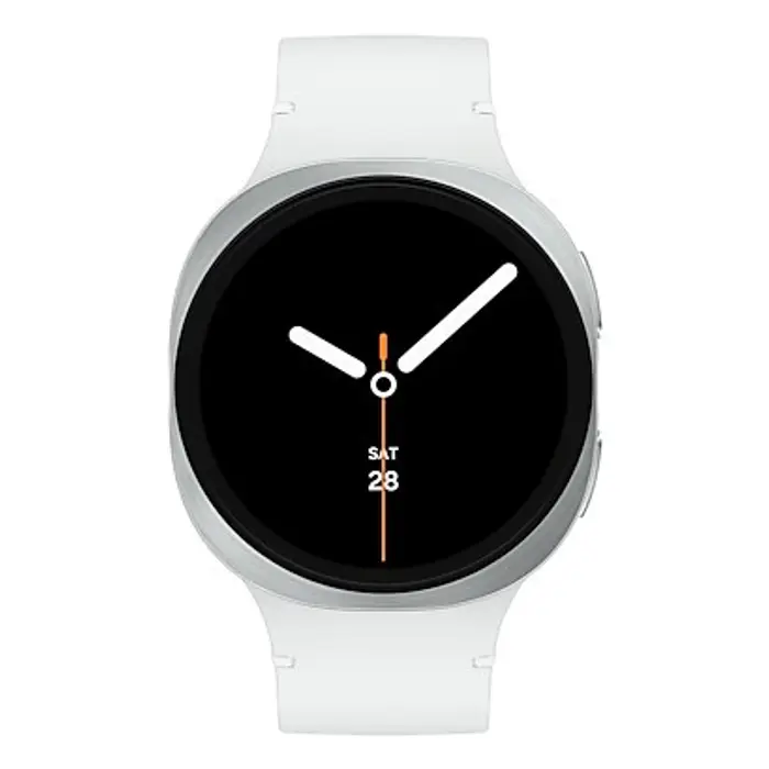 Samsung Galaxy Watch 8 3.81 cm (1.5") AMOLED 44 mm Digital 480 x 480 pixels Touchscreen Silver Wi-Fi GPS (satellite)