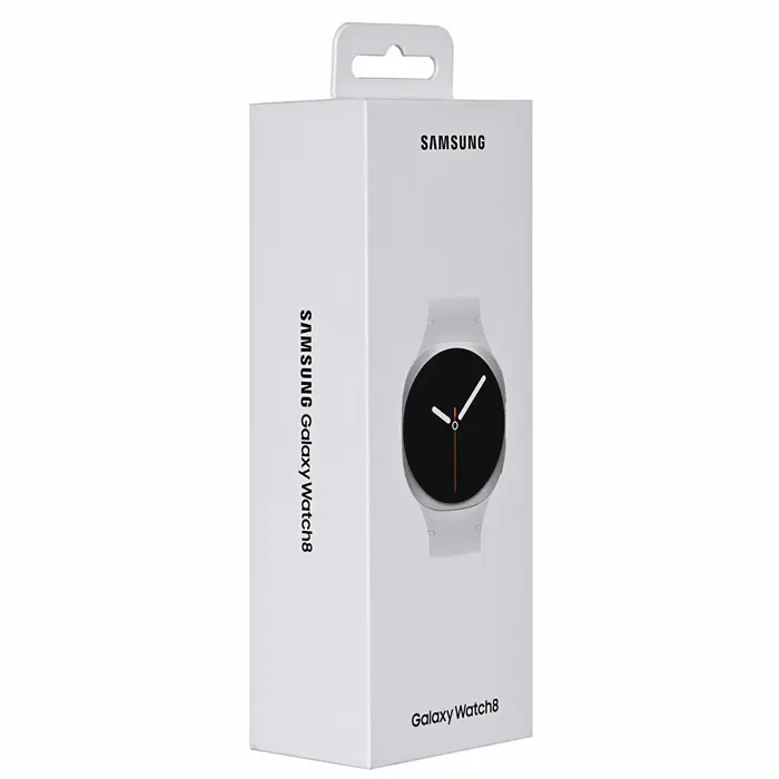 Samsung Galaxy Watch 8 3.81 cm (1.5") AMOLED 44 mm Digital 480 x 480 pixels Touchscreen Silver Wi-Fi GPS (satellite)