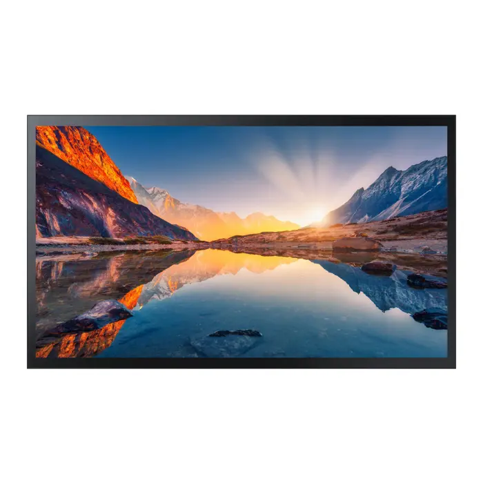 Samsung QM43B-T Digital signage flat panel 109.2 cm (43") LCD Wi-Fi 500 cd/m² 4K Ultra HD Black Touchscreen Built-in processor Tizen 6.5 24/7