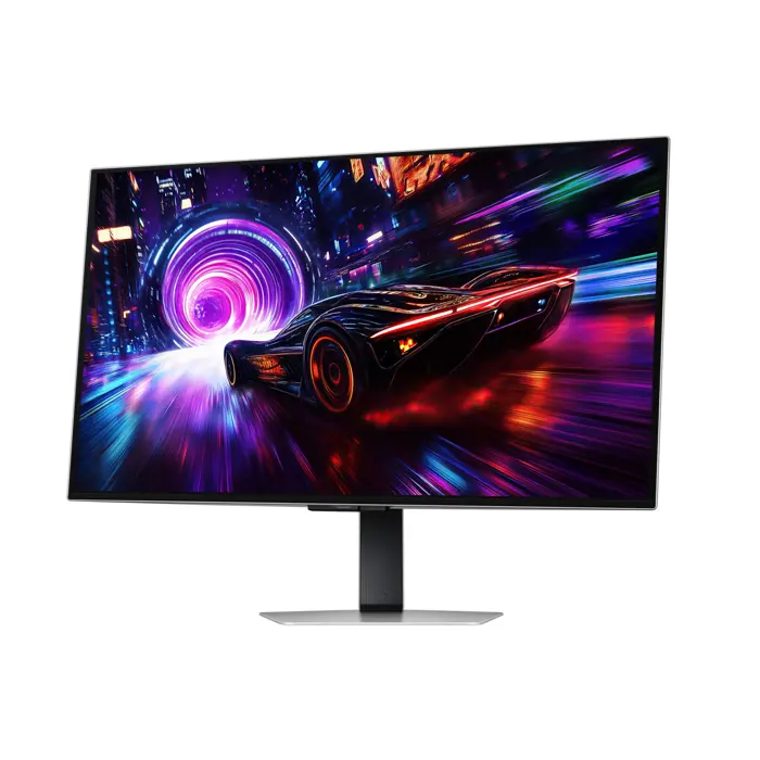 Samsung S32FG810SU computer monitor 81.3 cm (32") 2160 x 3840 pixels 4K Ultra HD OLED Silver