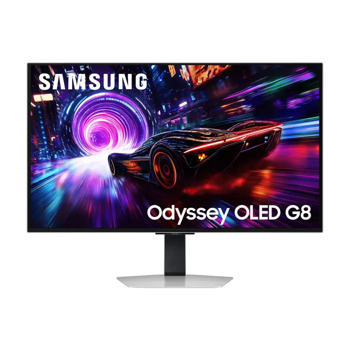 Samsung S32FG810SU computer monitor 81.3 cm (32") 2160 x 3840 pixels 4K Ultra HD OLED Silver
