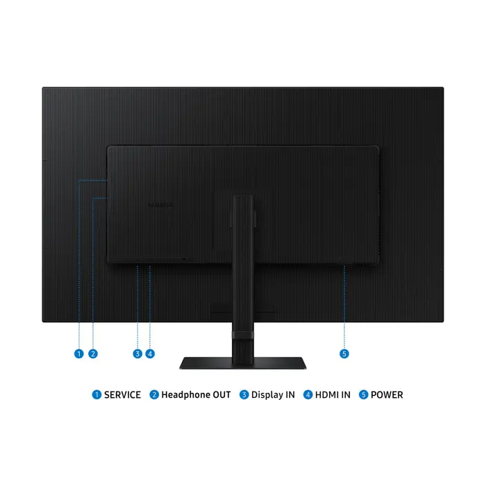 Samsung S70D computer monitor 94 cm (37") 3840 x 2160 pixels 4K Ultra HD LCD Black