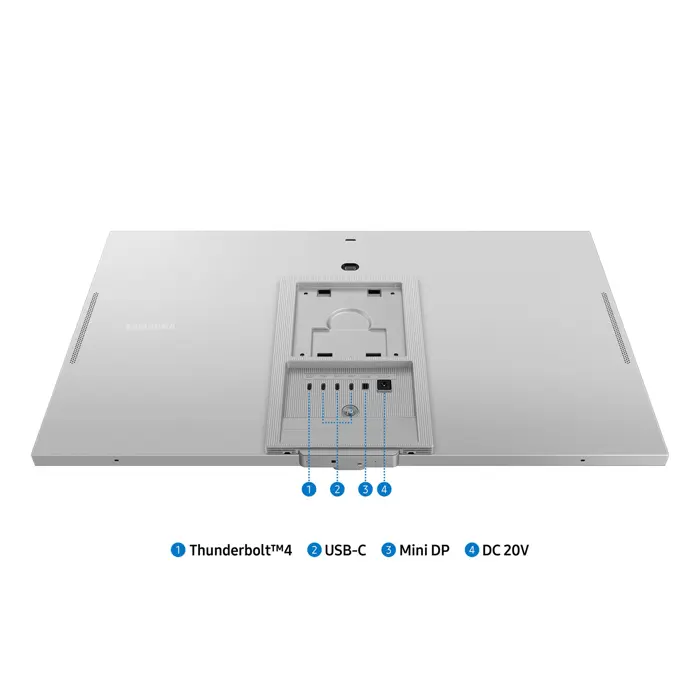 Samsung S90PC computer monitor 68.6 cm (27") 5120 x 2880 pixels 5K Ultra HD LCD Silver