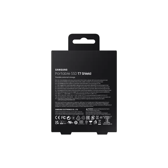 Samsung SSD Portable  T7 Shield 4TB Black Retail