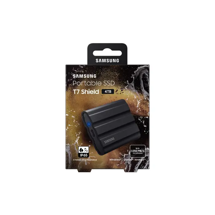 Samsung SSD Portable  T7 Shield 4TB Black Retail