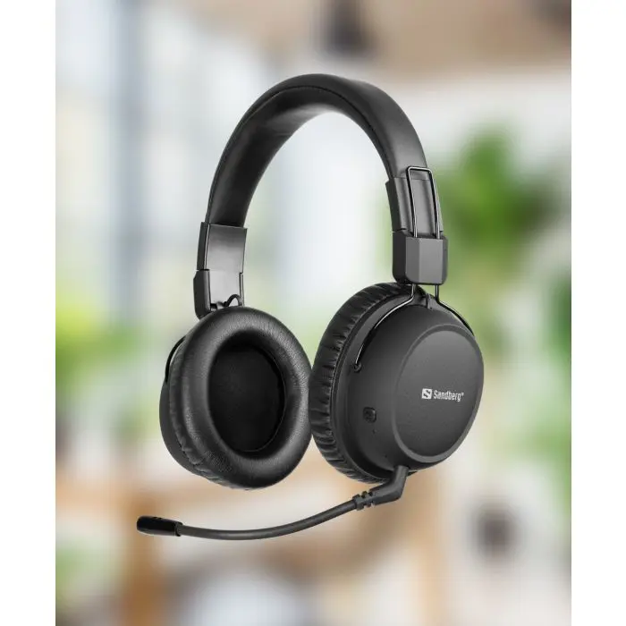 Sandberg headphones with a microphone Wireless Headset ANC FlexMic