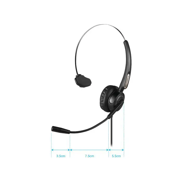 Sandberg headset with USB Office Headset Microphone