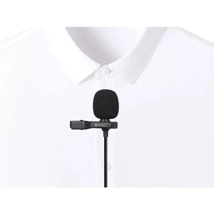 Sandberg Streamer USB Clip Microphone