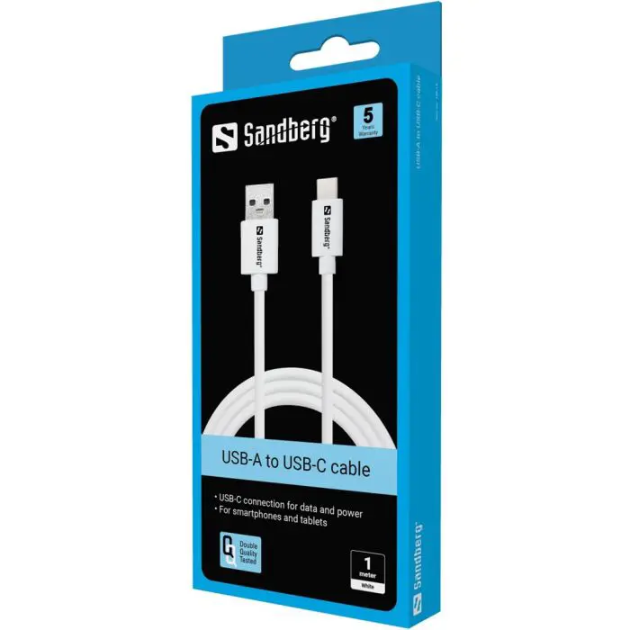 Sandberg USB-C 3.1/USB-A 3.0 PD 60W 1m