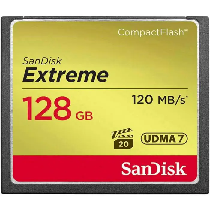 SanDisk 128GB Compact Flash Extreme UDMA7