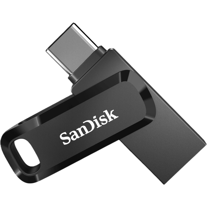 SanDisk 1TB Ultra Dual Drive Go USB-C/A 3.2 USB ključ (črn)