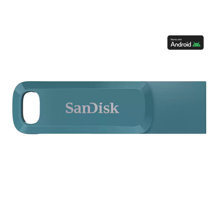 SanDisk 1TB Ultra Dual Drive Go USB-C/A 3.2 USB ključ (moder)