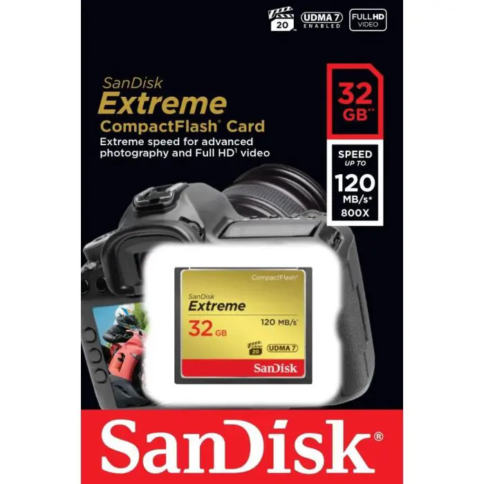SanDisk 32GB Compact Flash Extreme