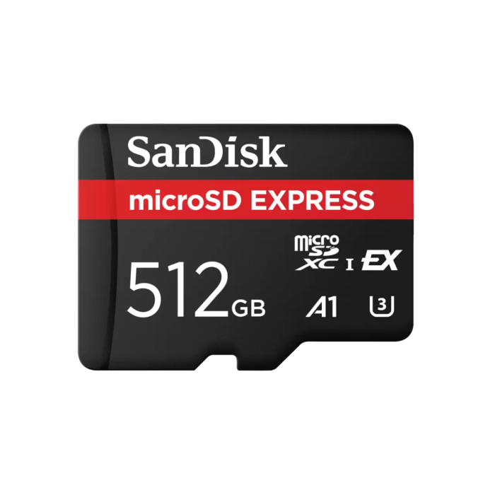 SanDisk 512GB Express NVMe UHS-I microSDXC kartica
