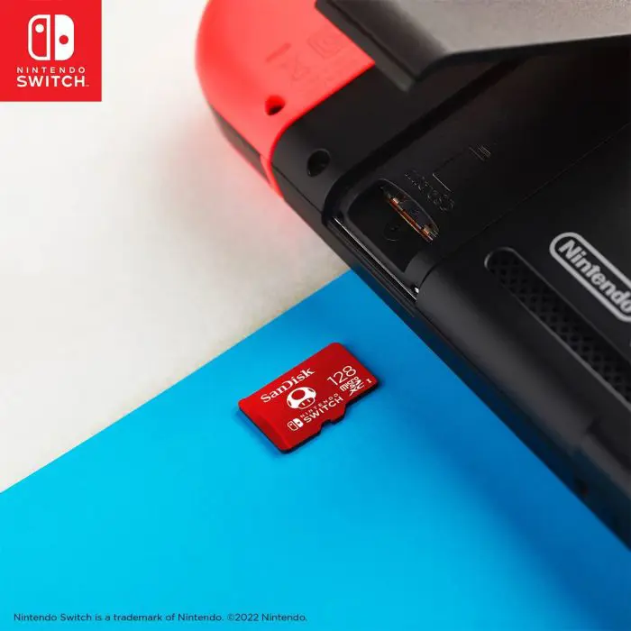 SanDisk microSDXC card for Nintendo Switch 128GB, up to 100MB/s Read, 60MB/s Write, U3, C10, A1, UHS-1