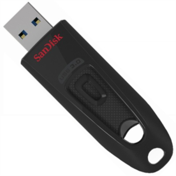 Sandisk Ultra 64GB USB3.0 black memory stick