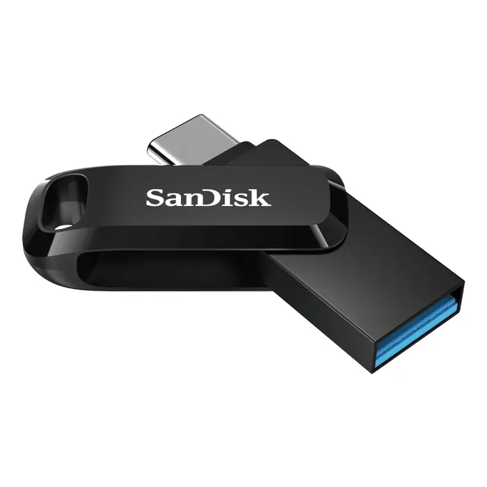 SanDisk Ultra Dual Drive Go USB flash drive 512 GB USB Type-A / USB Type-C 3.2 Gen 1 (3.1 Gen 1) Black