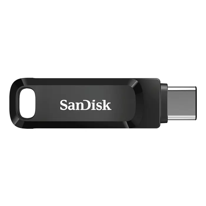 SanDisk Ultra Dual Drive Go USB flash drive 64 GB USB Type-A / USB Type-C 3.2 Gen 1 (3.1 Gen 1) Black