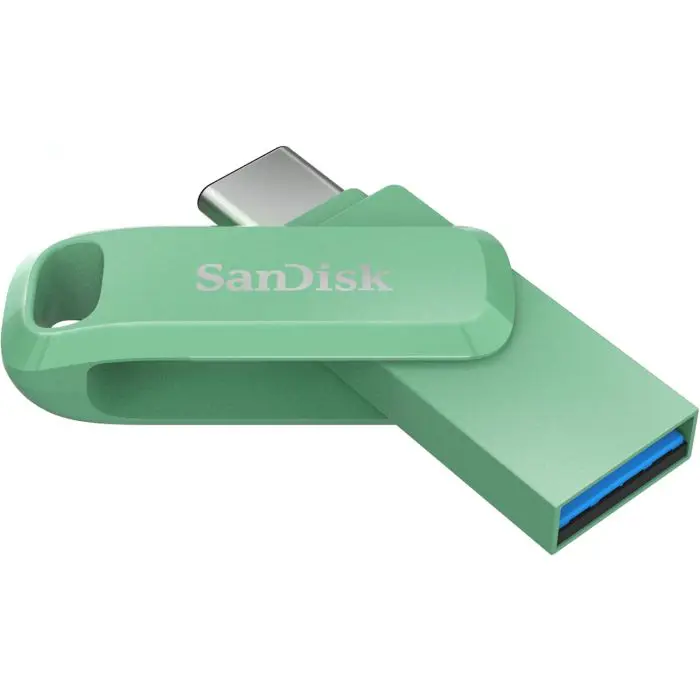 SanDisk Ultra Dual Drive Go USB Type-C, Global, 400MB/s 256GB- green