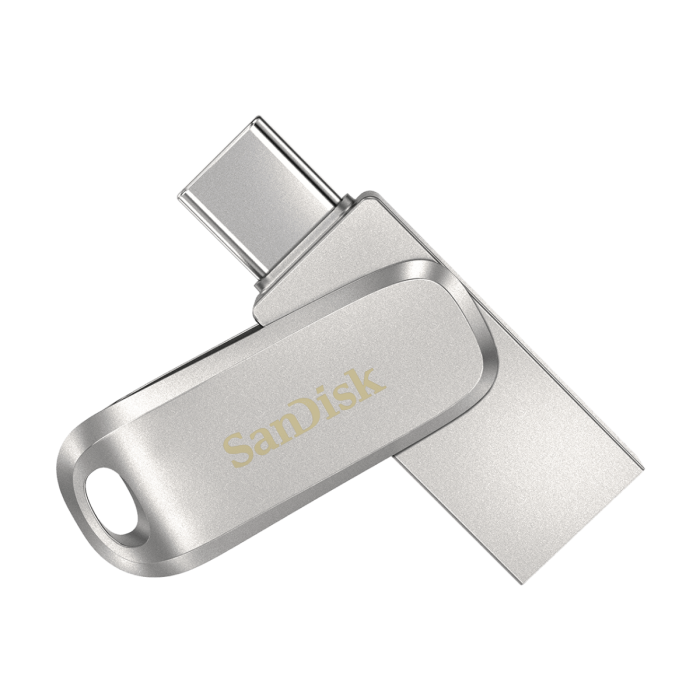 SanDisk Ultra Dual Drive Luxe USB Type-C 1TB 150MB / s USB 3.1 Gen 1, silver