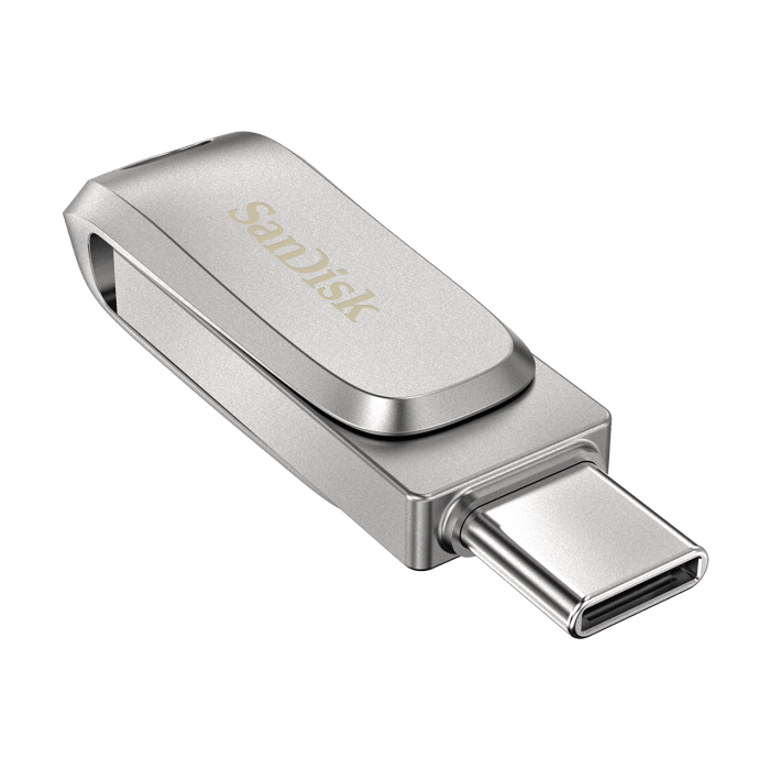 SanDisk Ultra Dual Drive Luxe USB Type-C 64GB 150MB / s USB 3.1 Gen 1, silver