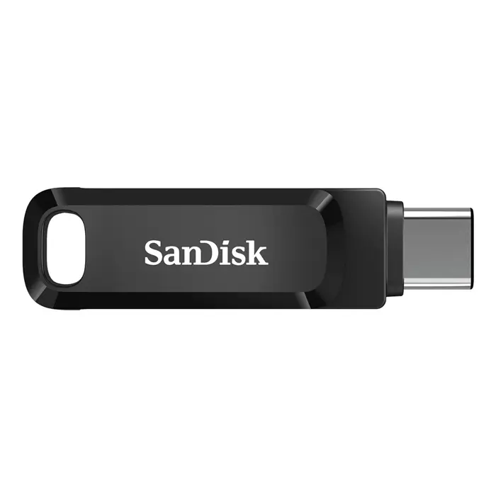 SanDisk Ultra Dual Drive USB flash drive 128 GB USB Type-A / USB Type-C 3.2 Gen 1 (3.1 Gen 1) Black, Silver