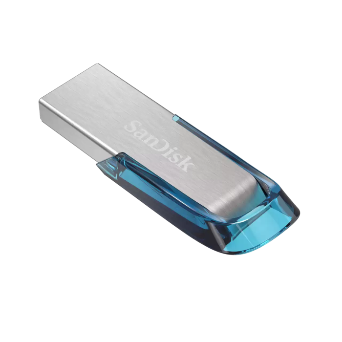 Sandisk Ultra Flair 64GB USB3.0 memory stick - blue
