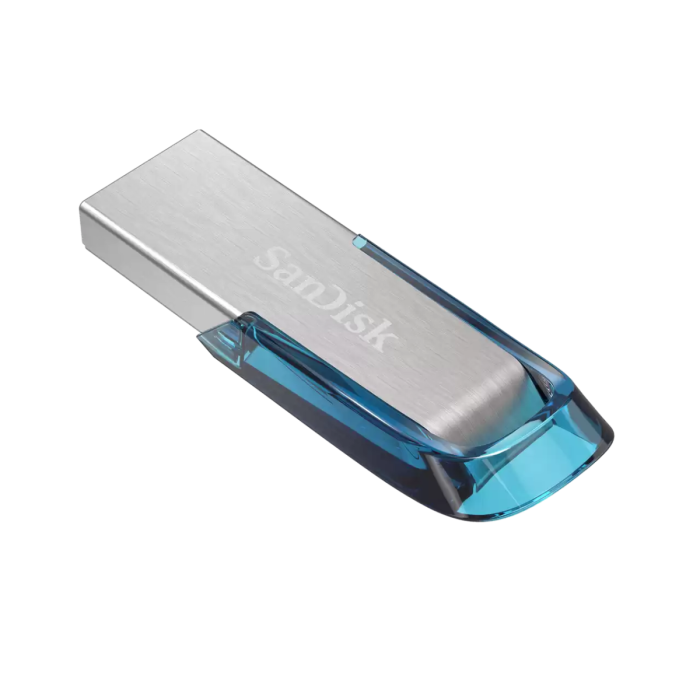 Sandisk Ultra Flair 64GB USB3.0 memory stick - blue