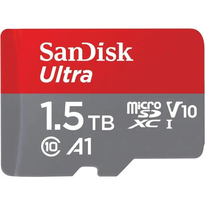 SanDisk Ultra microSDXC 1.5TB + SD Adapter UHS-I memory card