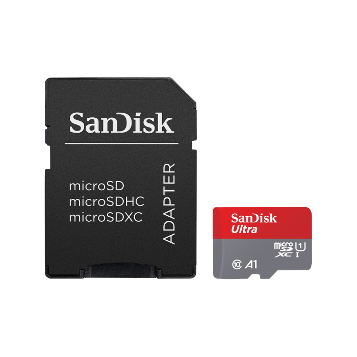 SanDisk Ultra microSDXC 512GB + SD Adapter 150MB/s A1 Class 10 UHS-I