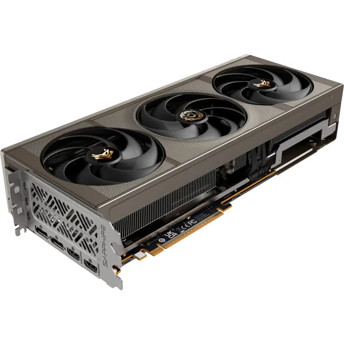 Sapphire Radeon RX 9070 XT Nitro+ Crimson Desert Version (silver, RDNA4, GDDR6, 2x DisplayPort, 2x HDMI 2.1)