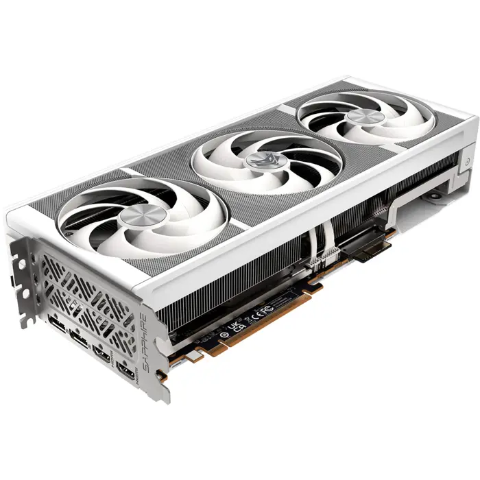 Sapphire Radeon RX 9070 XT Nitro+ Phantom Link Polar OC (white, RDNA4, GDDR6, 2x DisplayPort, 2x HDMI 2.1)