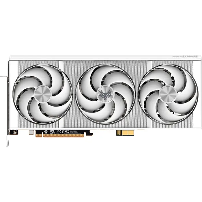 Sapphire Radeon RX 9070 XT Nitro+ Phantom Link Polar OC (white, RDNA4, GDDR6, 2x DisplayPort, 2x HDMI 2.1)