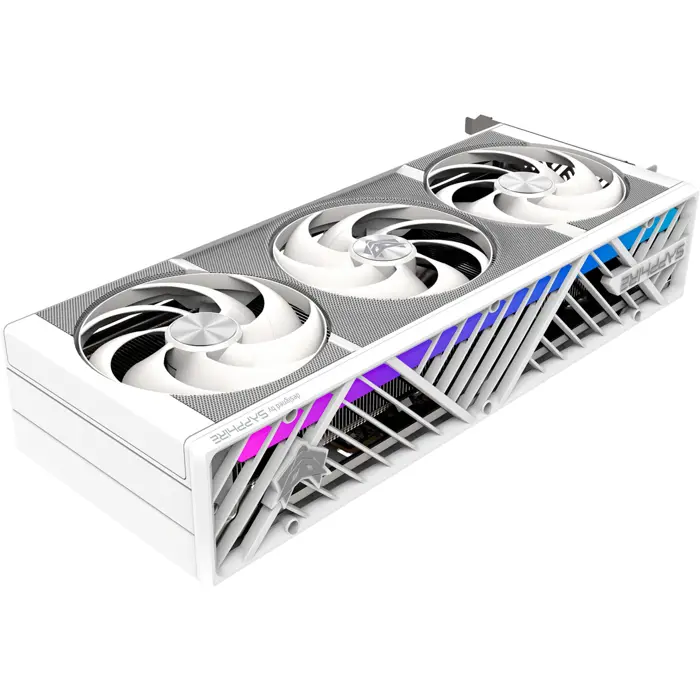 Sapphire Radeon RX 9070 XT Nitro+ Phantom Link Polar OC (white, RDNA4, GDDR6, 2x DisplayPort, 2x HDMI 2.1)