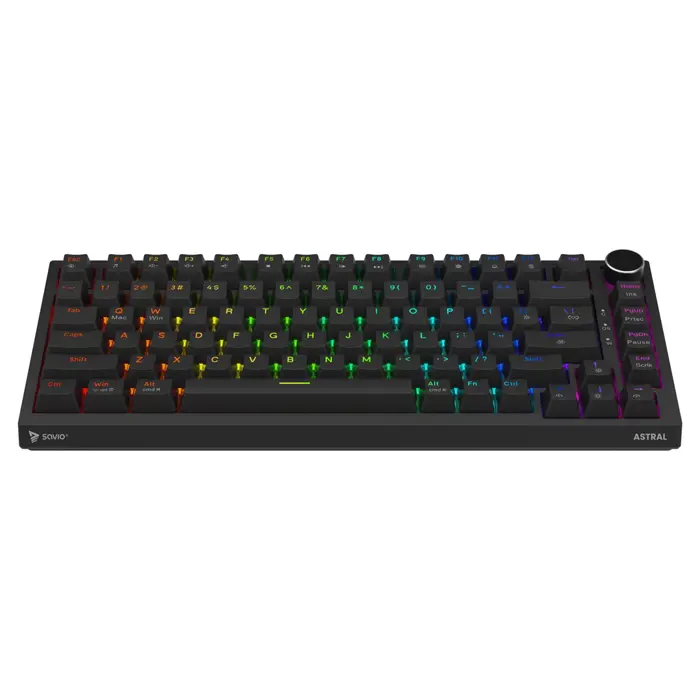 Savio ASTRAL BLACK JADE keyboard Gaming USB QWERTY US International