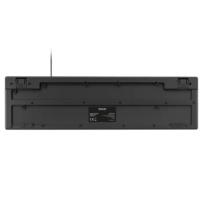 Savio KB-01 keyboard Home/Office USB QWERTY US English Black