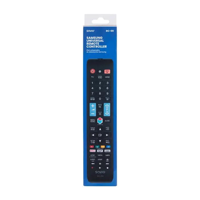 Savio RC-09 Infrared remote control Smart TV