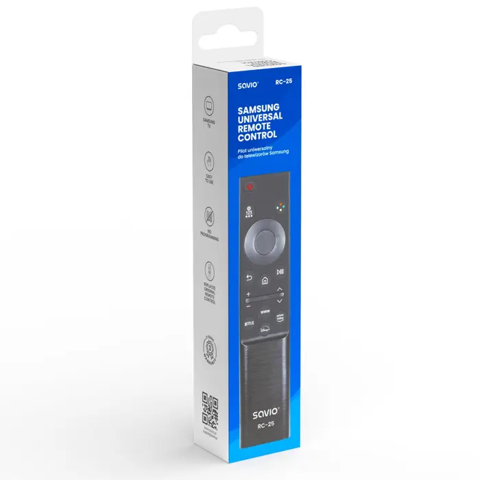 Savio rc-25 remote control IR Wireless TV Press buttons