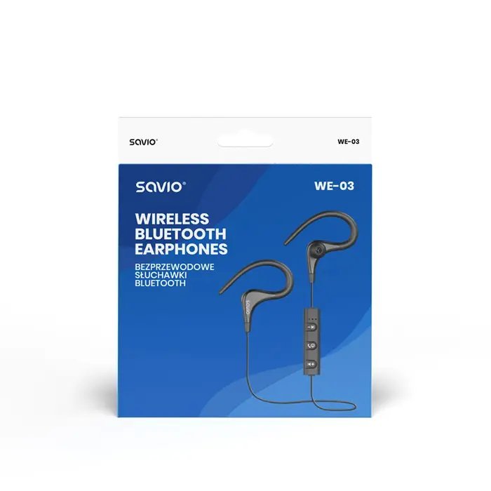 Savio WE-03 Wireless Bluetooth Earphones