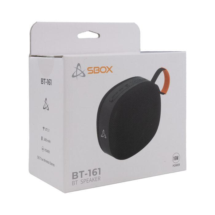 SBOX bluetooth zvučnik BT-161 crni