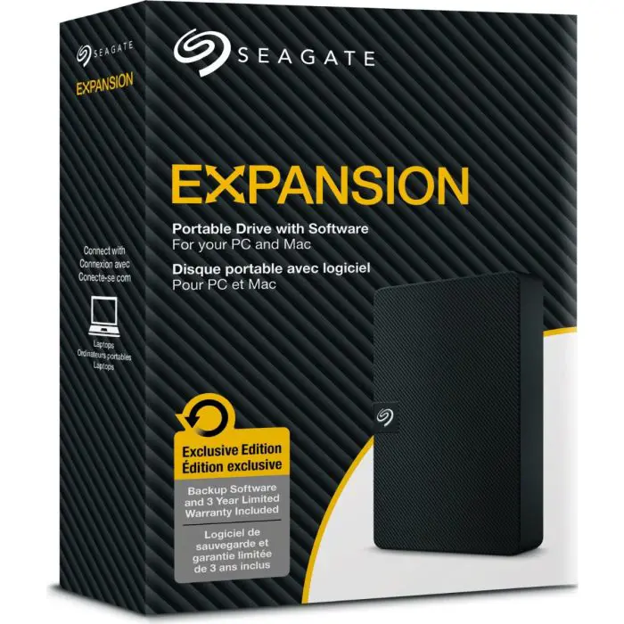 SEAGATE 1TB external drive 6.35cm (2.5) Expansion Portable USB 3.0