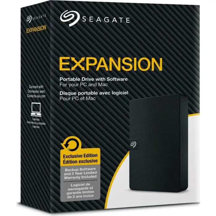 SEAGATE 2TB external drive 6.35cm (2.5) Expansion Portable USB 3.0
