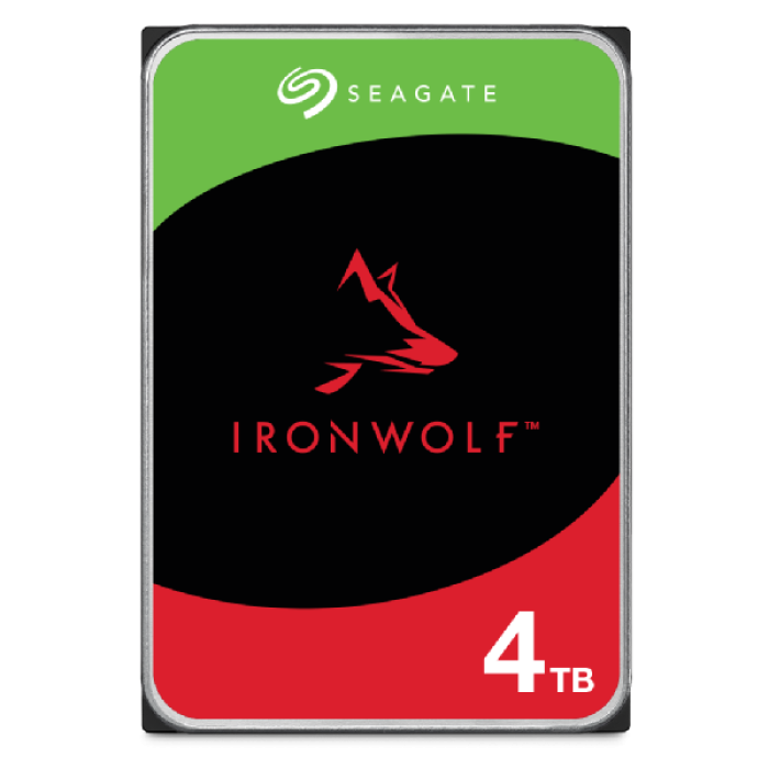 Seagate 4TB IronWolf 3,5" SATA 6Gb/s 5400rpm 256MB HDD disk