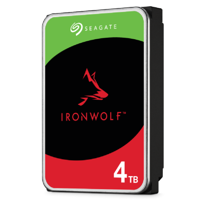 Seagate 4TB IronWolf 3,5" SATA 6Gb/s 5400rpm 256MB HDD disk