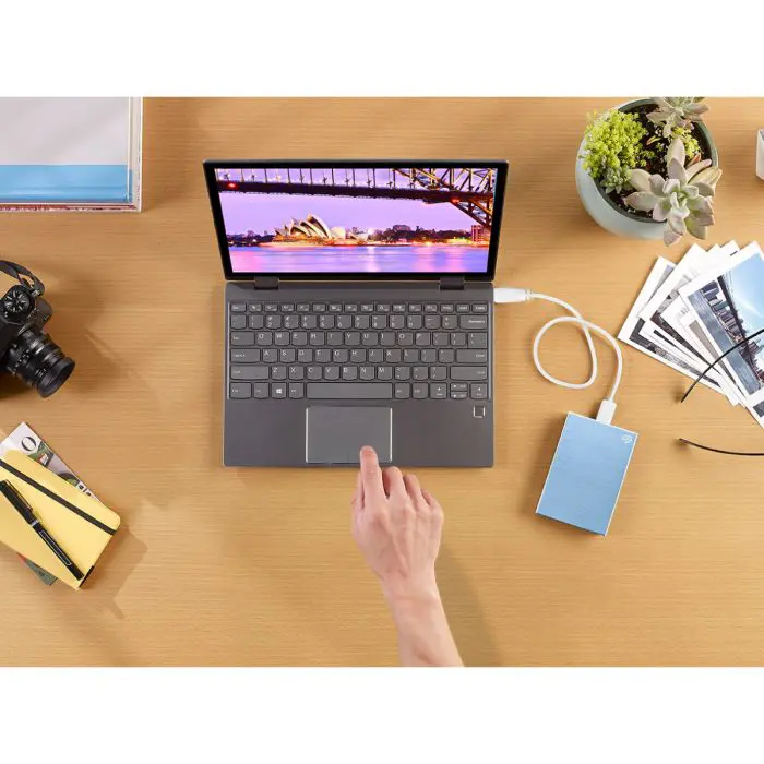 SEAGATE 4TB ONE TOUCH 6.35cm (2.5), blue