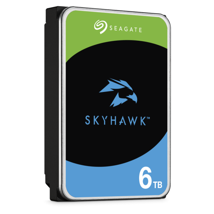 Seagate 6TB SkyHawk 3,5 SATA 6Gb/s 5400rpm 256MB HDD disk