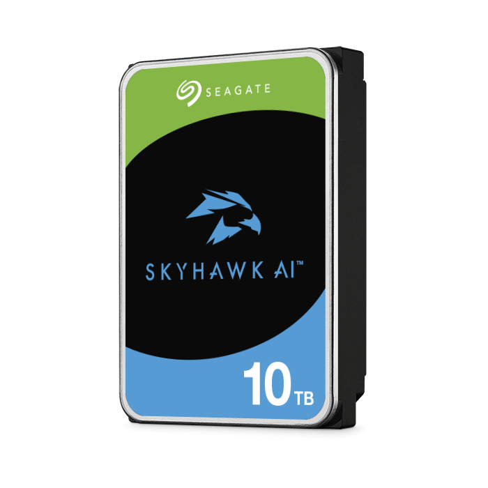 Seagate Hard Drive 10TB 7200 256MB SATA 6Gb/s SkyHawk AI