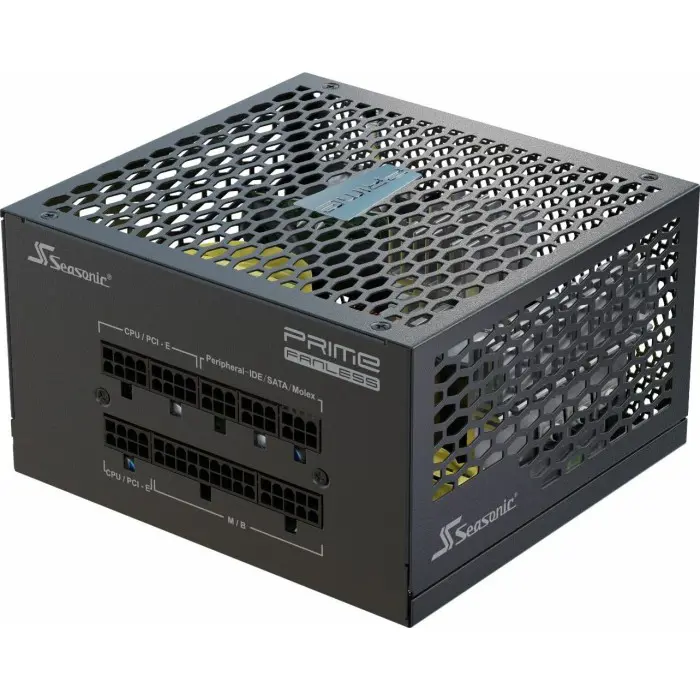 Seasonic Fanless PRIME PX-500 500W PC power supply (black, 2x PCIe, cable management)