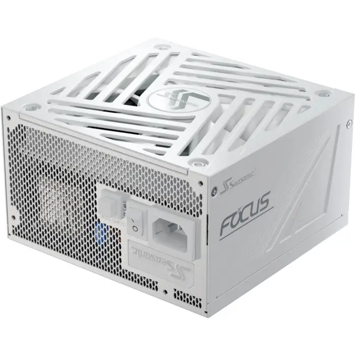 Seasonic FOCUS GX-1000 1000W ATX3.0 White Edition, PC power supply (white, 1x 12VHPWR, 3x PCIe, cable management, 1000 watts)